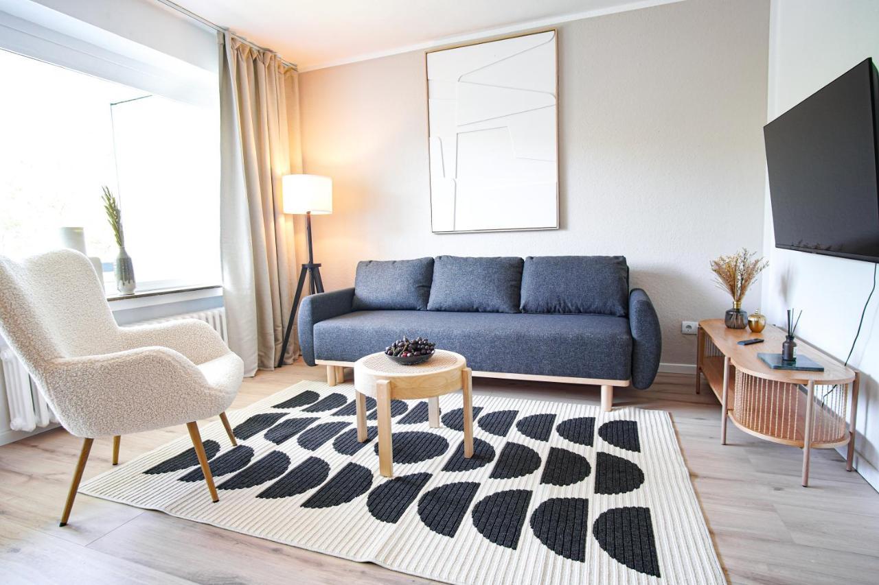 Homefy Feel-Good Apartment - Own Parking, Balcony And Garden エッセン エクステリア 写真